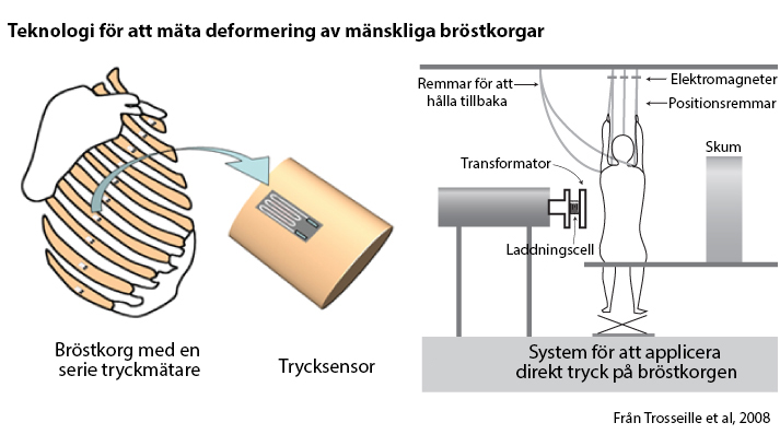 technology for measuring deformation of Human Thorax